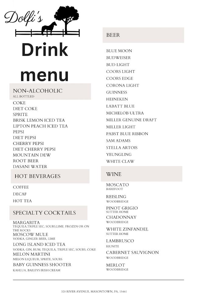 Dolfi's Menu image 3