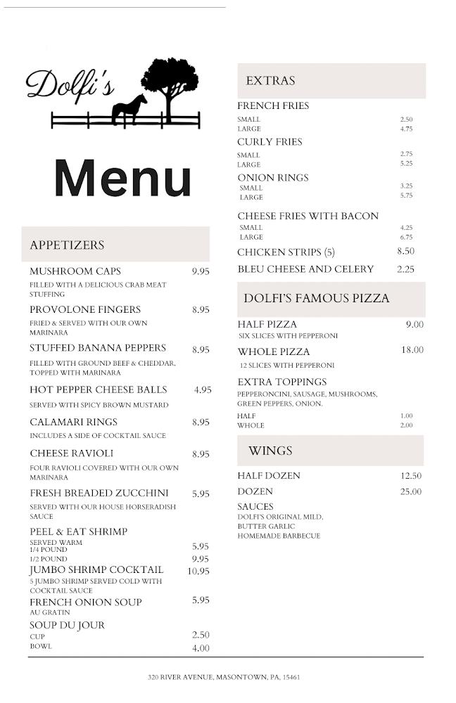 Dolfi's Menu image 4